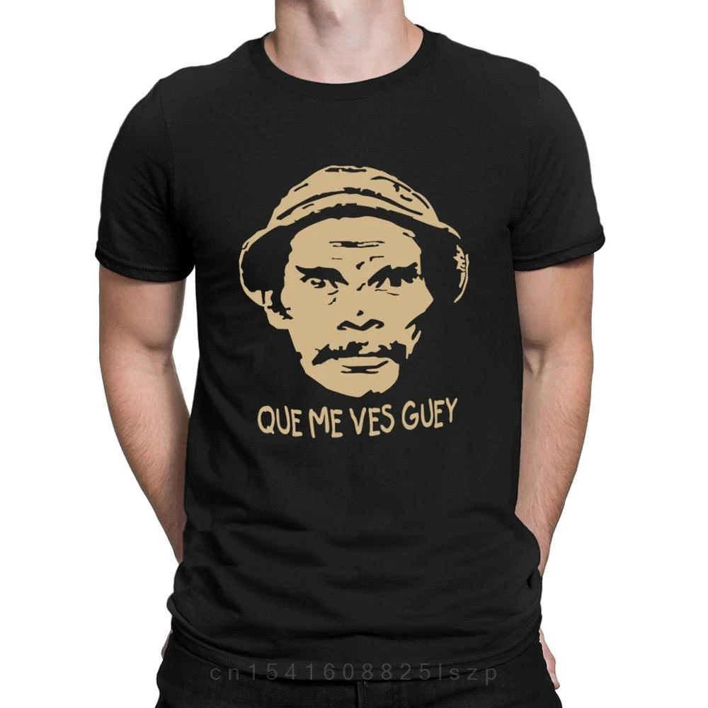 

Футболка с надписью Don Ramon Que Me Ves Guey El Chavo Del Eight, футболка для фитнеса с надписью, летняя стильная футболка для мужчин, умная футболка