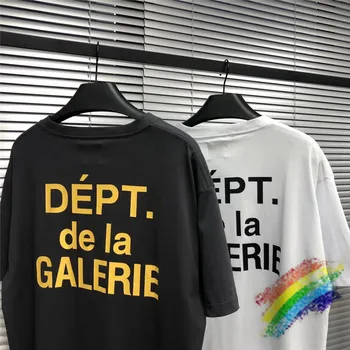 

1:1 High-Quality GALLERY DEPT T Shirt Men Women Cotton Summer Casual GALLERY DEPT Top Tees T-Shirts