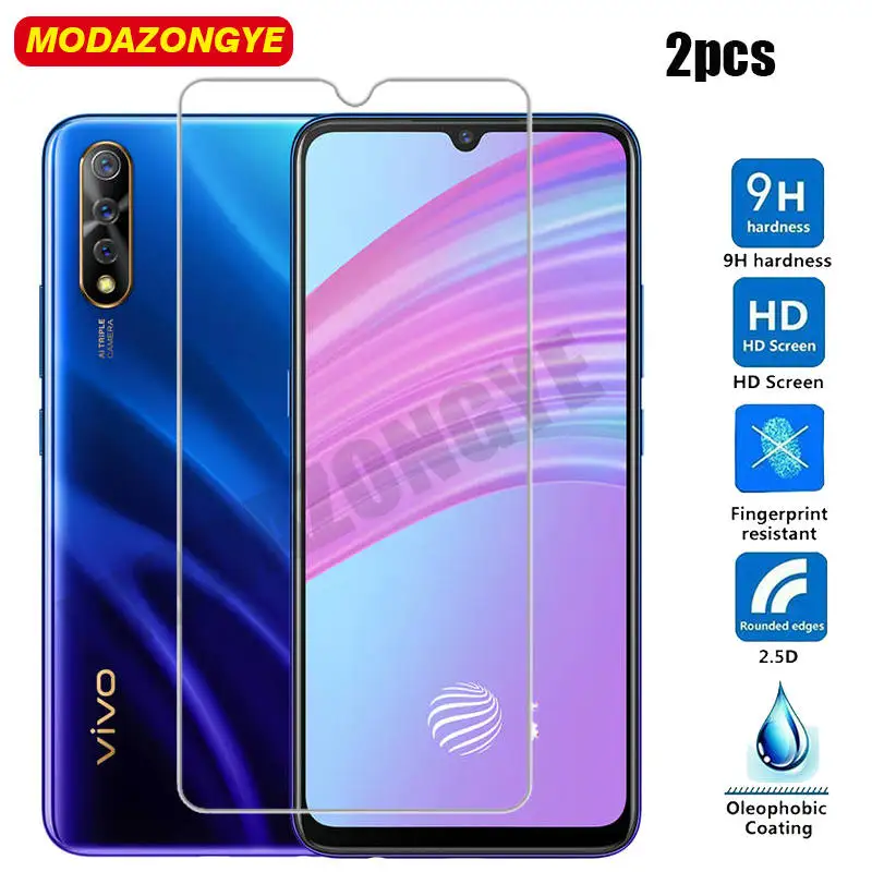 Прозрачный 2 шт. Vivo V17 Neo закаленное стекло для Vivo V17 Neo стекло протектор экрана Vivo V17 Neo V 17 V17Neo VivoV17Neo защитная пленка - Цвет: Прозрачный