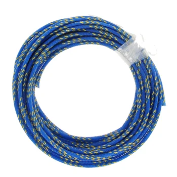 

5m Length 4mm Width PET Braided Protective Sleeve Corrosion-Resistant Braided Cable Insulation Sleeve Use To Wrap Protect Cables