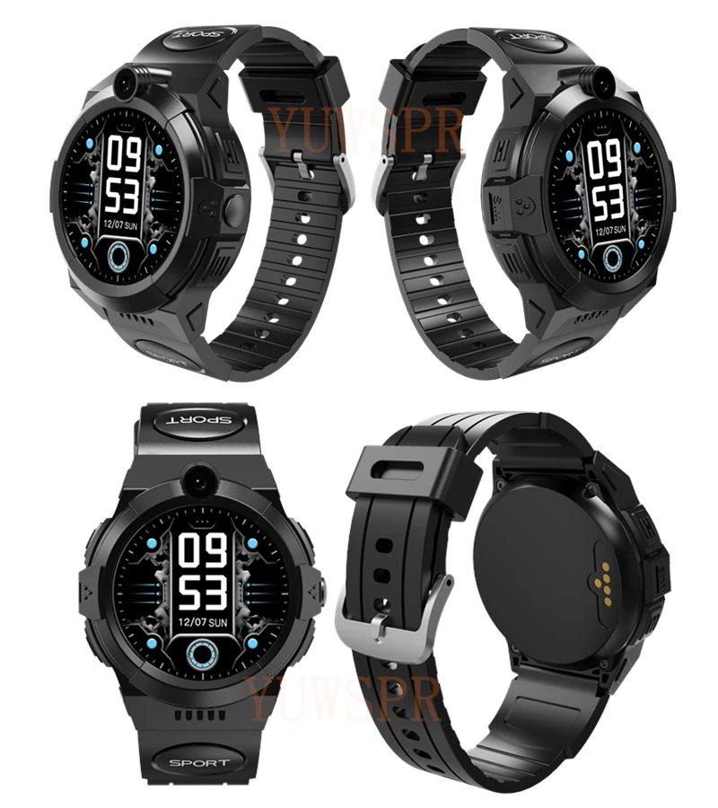 2022 New 4G Kids Smartwatch 1.28" Waterproof GPS WiFi LBS Tracking SOS Video Call SIM Phone Watches for 3~12 Boys Girls LT32