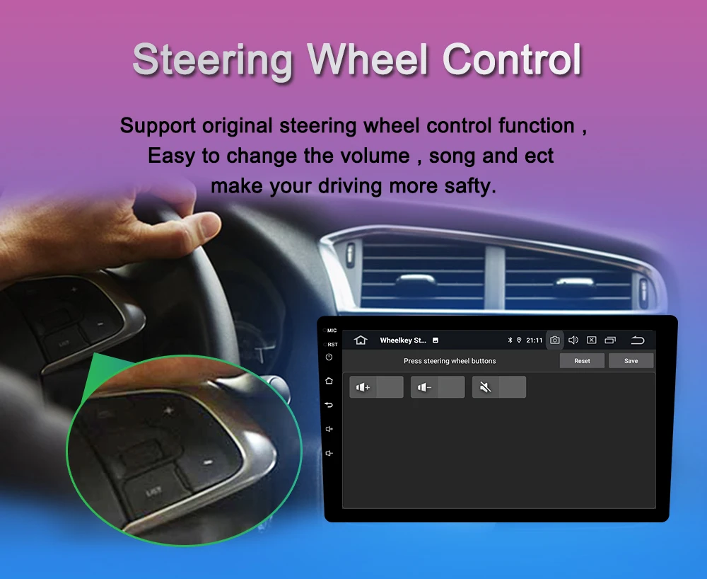 Perfect Navivox 7" Android 9.0 Car Multimedia Player 2 Din Universal Car DVD GPS Radio Stereo Audio Player for Nissan Hyundai Toyota BYD 4