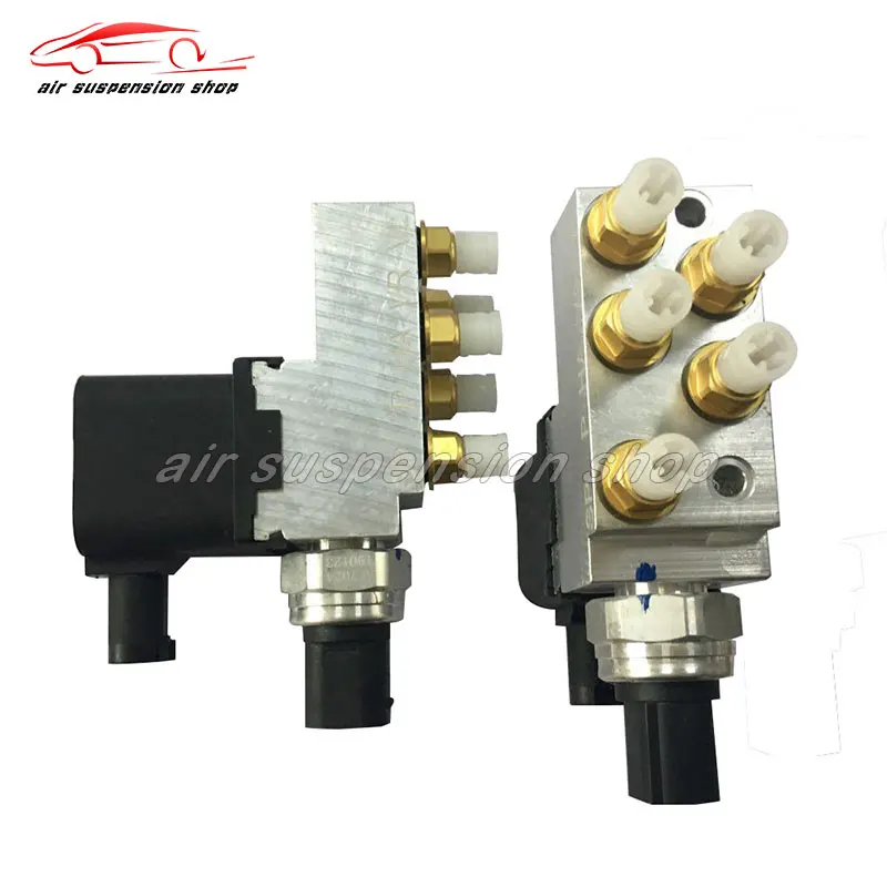

2x for Mercedes-Benz W211 W219 CLS E-Class Maybach Air Spring Suspension Solenoid Valve Block Air Supply 2113200158 A2113200158