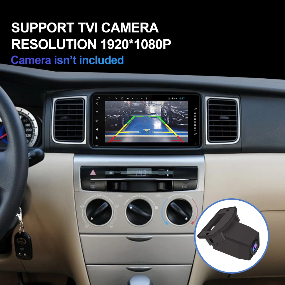 Isudar H53 4G Android 2 Din Авто Радио для Toyota Corolla/Altis/RAV4/CAMRY автомобильный мультимедийный 8