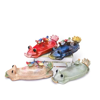 

Ceramics Flower Vase Frog Modeling Cactus Planters Containers Desktop Vase Color Glaze Handicrafts Fruit Jewelry Trays Decor