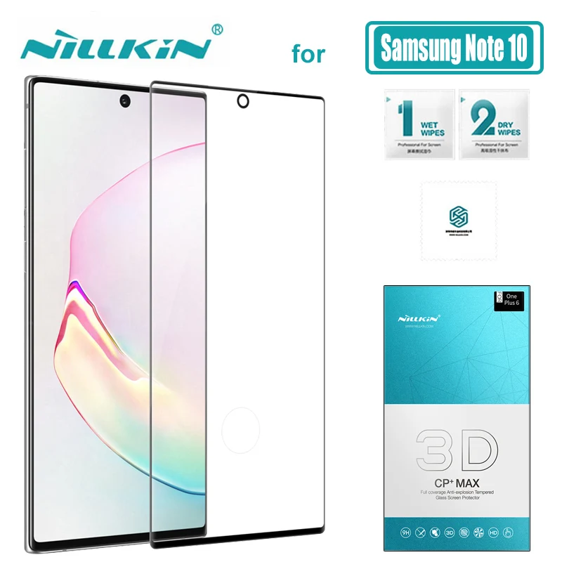 Для samsung Galaxy Note 10 стекло Nillkin CP+ Max полное покрытие 3D Закаленное стекло протектор экрана для samsung Note 10 стекло Nilkin