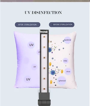 

Portable UVC Sterilization Stick Disinfection Rod Personal Care Traveling Sterilizer UV Sanitizer Light Home lamp