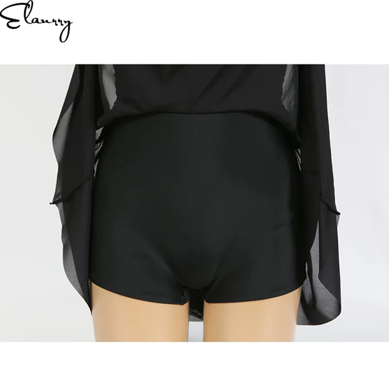 Women One Piece Swimming Suit Sexy Black Bandage Swimwear Padded Summer Beach Wear Swim Skirt Ladies Bathing Suit Maillot