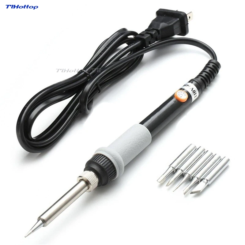 MT223 110V 220V 60W паяльник Регулируемая температура так