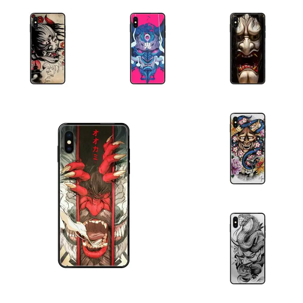 Cool Best Japanese Oni Hannya Demon Mask Soft Pattern For Huawei Honor 20 20I 20S 10 10I 6A 7A 7X 8C 8X 9 9A 9I 9X Lite Pro | Мобильные