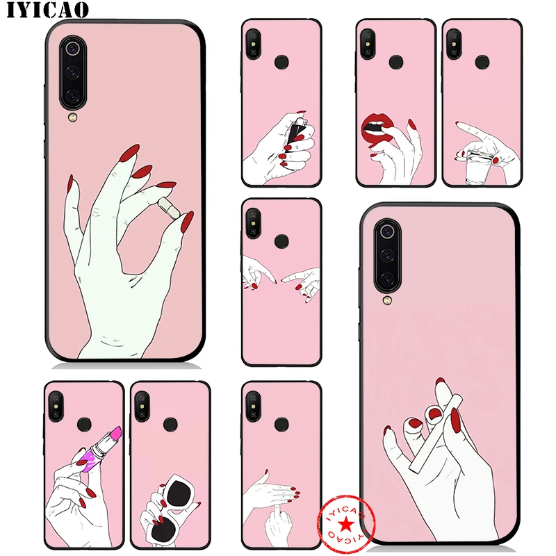 Мягкий чехол IYICAO для Xiaomi Mi 10 A3 A2 Lite A1 CC9 CC9E 9T 9 8 6 SE Pro F1 Max 3 5X 6X MiA1 MiA2 |
