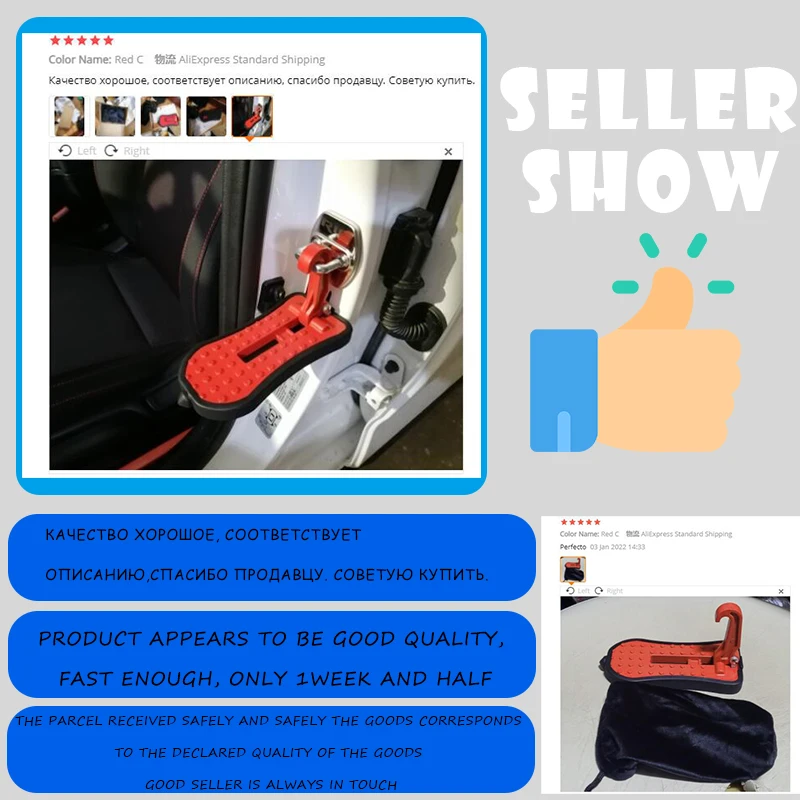 Foldable Car Door Step Auxiliary Pedal Foot Pegs Easy Latch Hook Safety Hammer Auto Rooftop Luggage Step Footrest for Jeep Cars car accessories car pedals car roof rack step