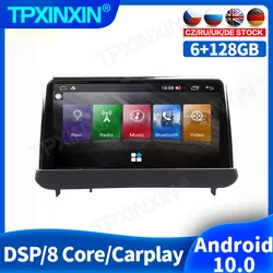 Radio con GPS para coche, reproductor Multimedia con Android 10, 128G, accesorios, estéreo, sin DVD, para Mazda 3 Axela