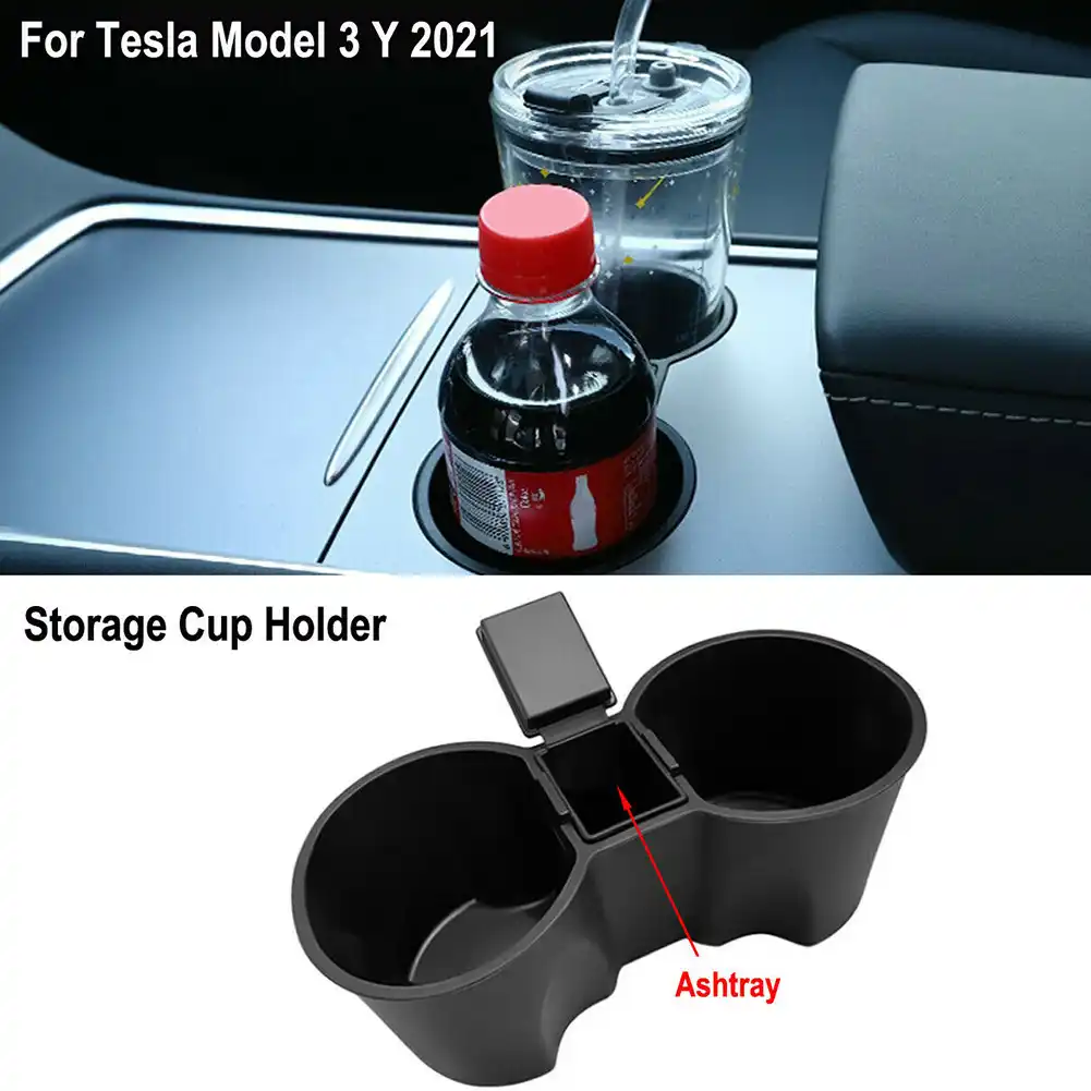 Silicone Storage Box Console Container Box Cup Holder For Tesla Model  3//Model Y