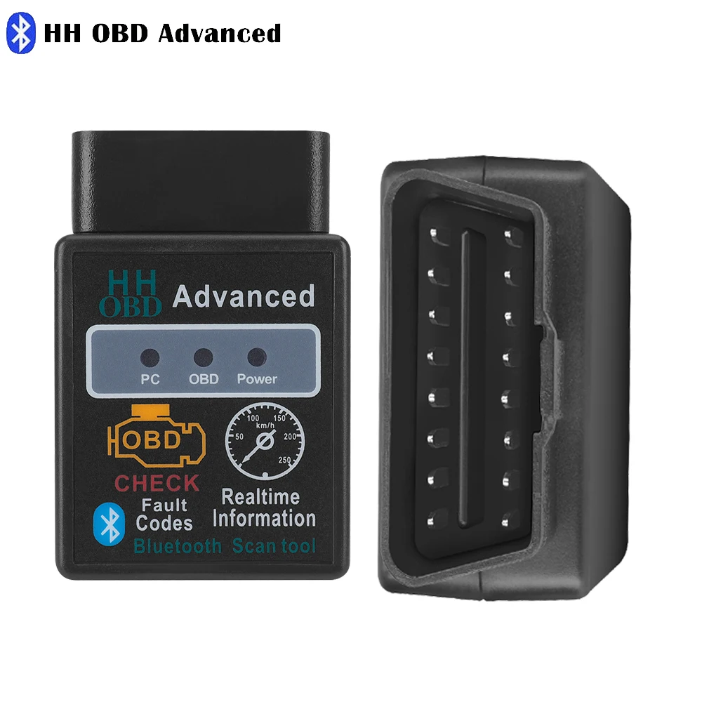 MIni ELM327 Black HH OBD Code Reader For Volkswagen CC EOS Golf 4 5 6 7