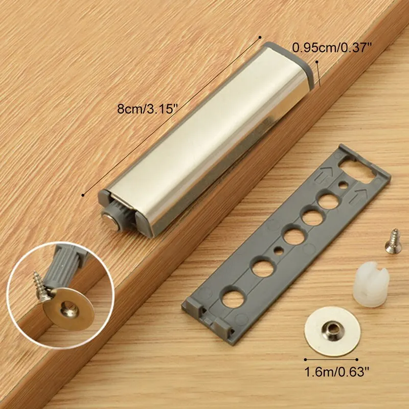 4 шт. мебель для дома шкаф ловит двери защелки нажимаются магнитные ящика Amortisseur