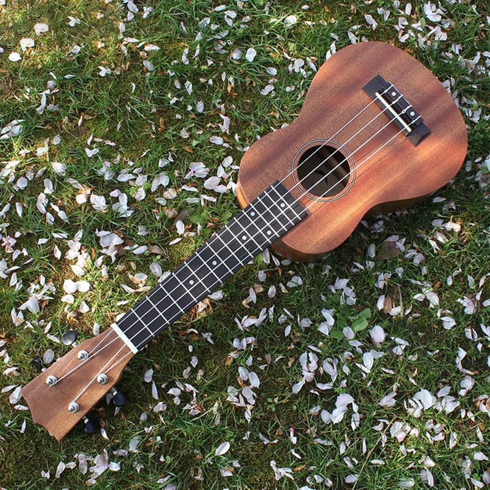 21 ”мини Ukelele Укулеле Сапеле палисандр гриф струнный инструмент 4 струнные Музыкальные инструменты