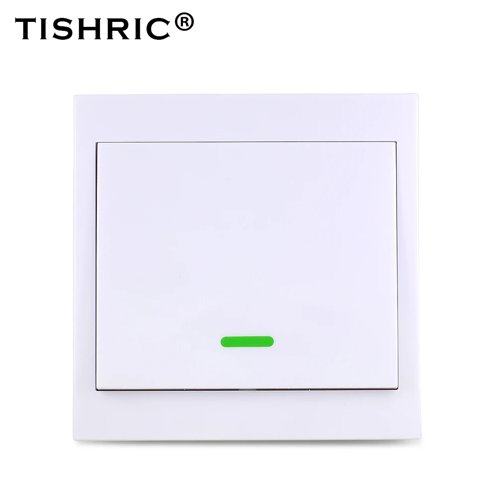 1C Remote TISHRIC RF пульт дистанционного управления 433 МГц передатчик 86 Тип стеновая панель липкий умный дом работа с SONOFF RF/T1/T2/T3/мост/TX/433 - Комплект: 1C Remote