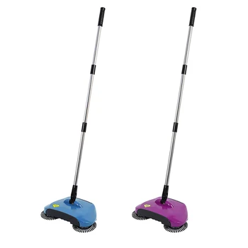 

Stainless Steel ing Machine Push Type Hand Push Broom Dustpan Handle Household Cleaning Package Hand Push er Mop