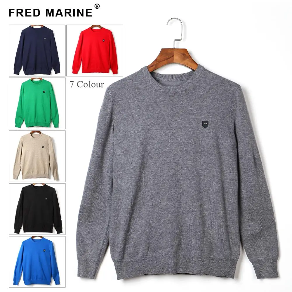 

Mens New design Pullover solide Man high quality cotton material Style sweater Autumn-Winter Classical pattern serige park eden
