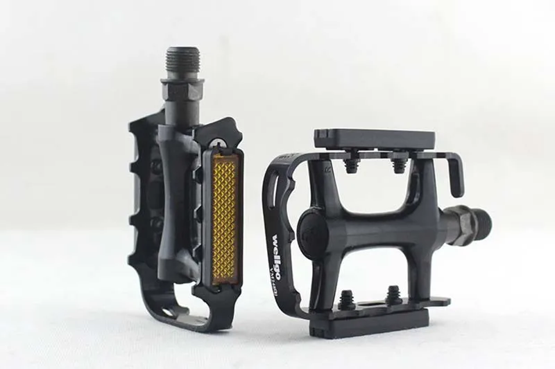 Bicycle-Aluminum-Pedals-Wellgo-Alloy-Bicycle-Road-Bike-MTB-BMX-Bike-Threaded-DU-High-Quality