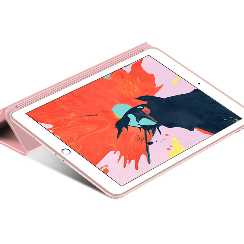 Чехол для iPad 10,2 дюймов 7-го поколения, Умный Магнитный дизайнерский чехол, складная подставка, Авто Режим сна/пробуждения, чехол-накладка для iPad 10,2
