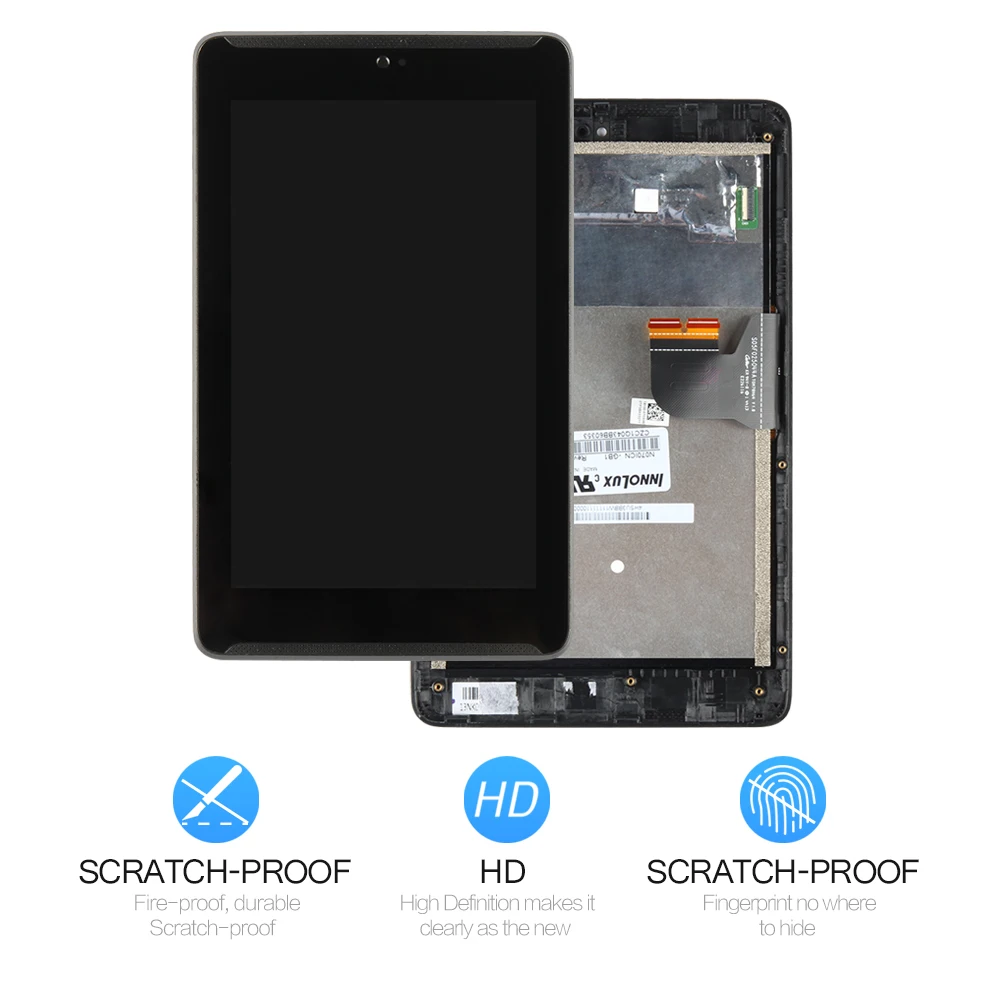 Оригинальный ЖК дисплей для Asus Fonepad 7 ME372CG ME372 K00E матрица телефона с рамкой ремонта