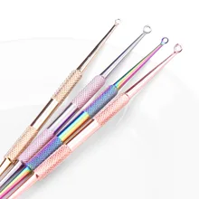 1 шт., защитное средство от черных точек акне для шампанского, удаление иглы, Нержавеющее пятно от акне, инструмент для удаления угрей