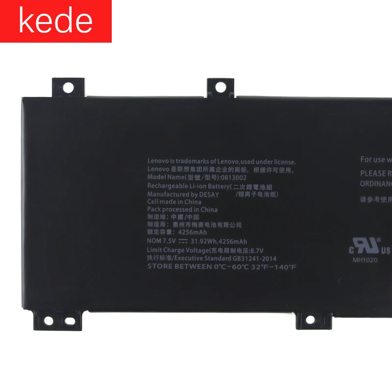 Kede 7,6 V 31,92wh/4200 mah NC140BW1-2S1P аккумулятор для ноутбука lenovo IdeaPad 100S-14IBR 0813002 2ICP4/58/145