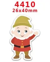 Кабошоны 30 шт мультфильм плоское украшение из смолы pr 2246 - Цвет: 4410