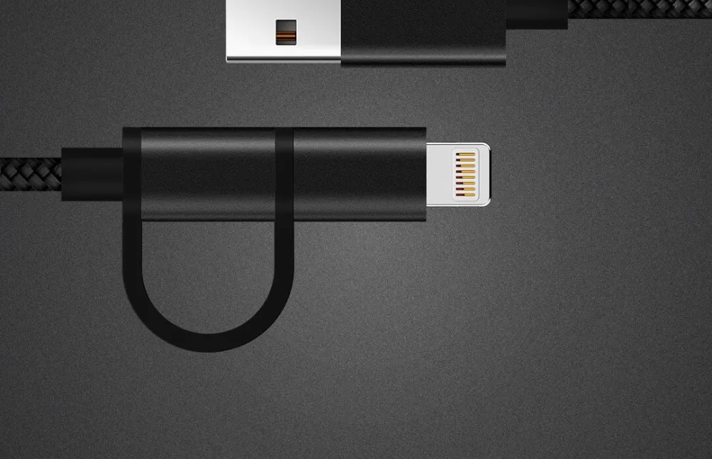 Xiaomi STARKA Lighting& Micro USB для iPod iPhone iPad 30 см 150 см 2.4A