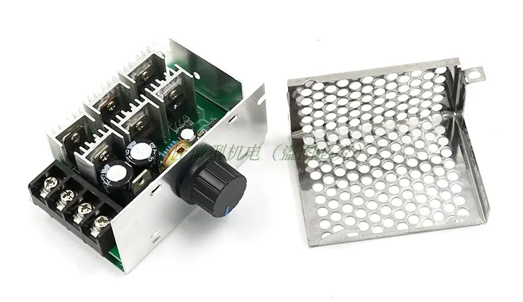 Бесступенчатый ШИМ регулятор постоянного тока щеточный мотор 12v24v48v регулятор скорости двигателя 40A с переключателем