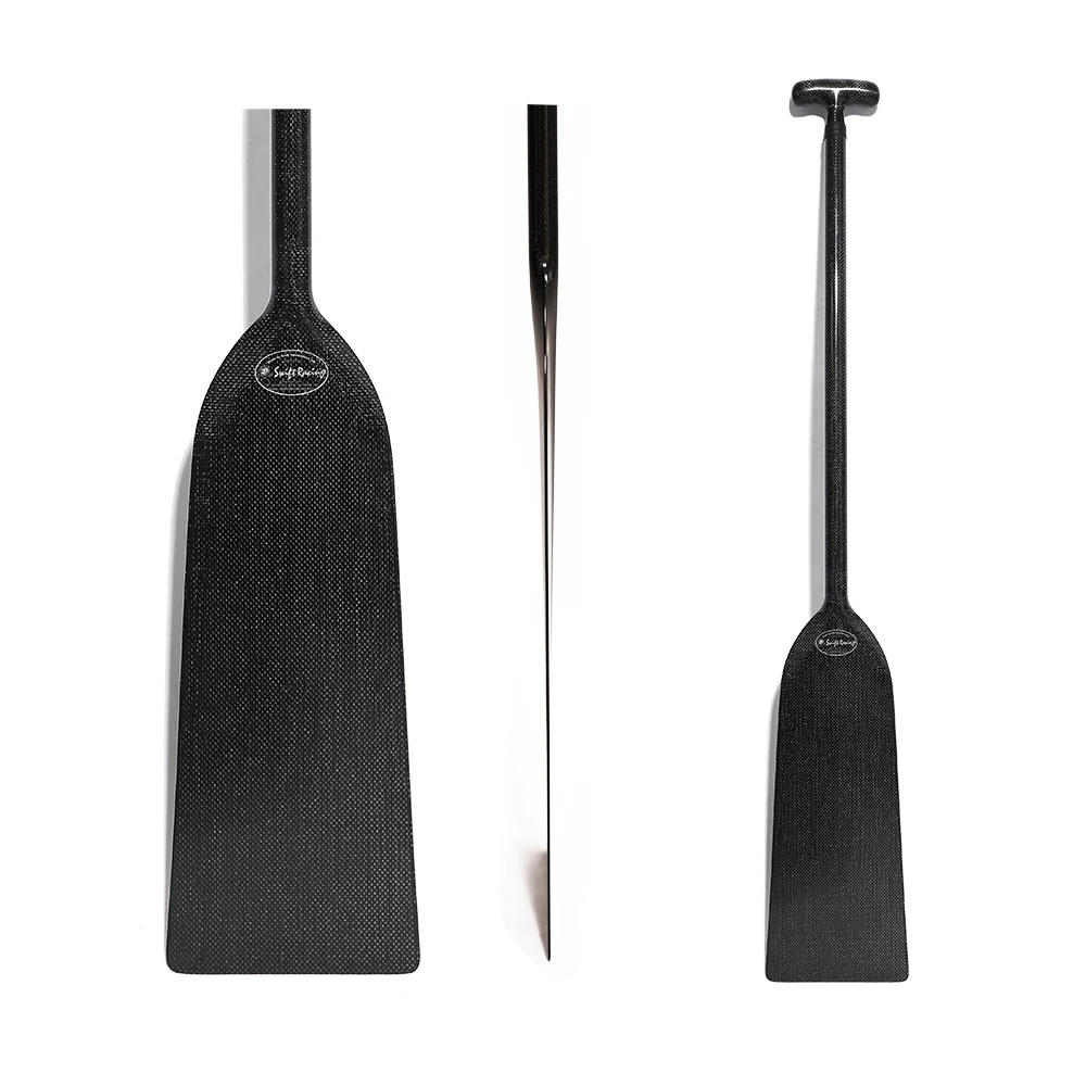 Full carbon flat blade adjustable IDBF approved dragon boat paddle with paddle bag