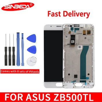 

Original 5.0"LCD For ASUS ZenFone Pegasus 4A ZB500TL LCD Display Touch Screen Digitizer with Frame Assembly Replacement