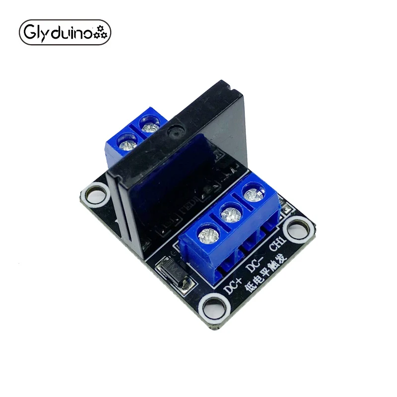 Glyduino 1/2/4/8 Way 5V Modulo Relè A Stato Solido A Basso Livello Con Fusibile 250V 2A Per Omron