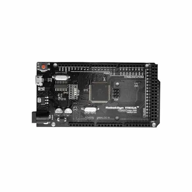 

A12-- RobotDyn Mega 2560 R3 CH340G-ATmega2560-16AU MicroUSB. Compatible For Arduino Mega 2560. With Bootloader.