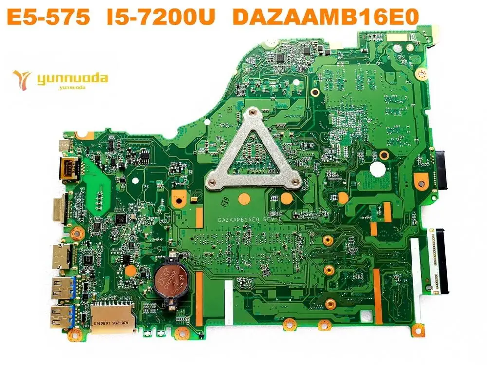Для ACER E5-575G Материнская плата ноутбука E5-575 I5-7200U DAZAAMB16E0tested хорошее