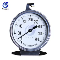High-Grade Stainless Steel Large Oven Thermometer for Precise Baking Temperature (0-400 degree)
