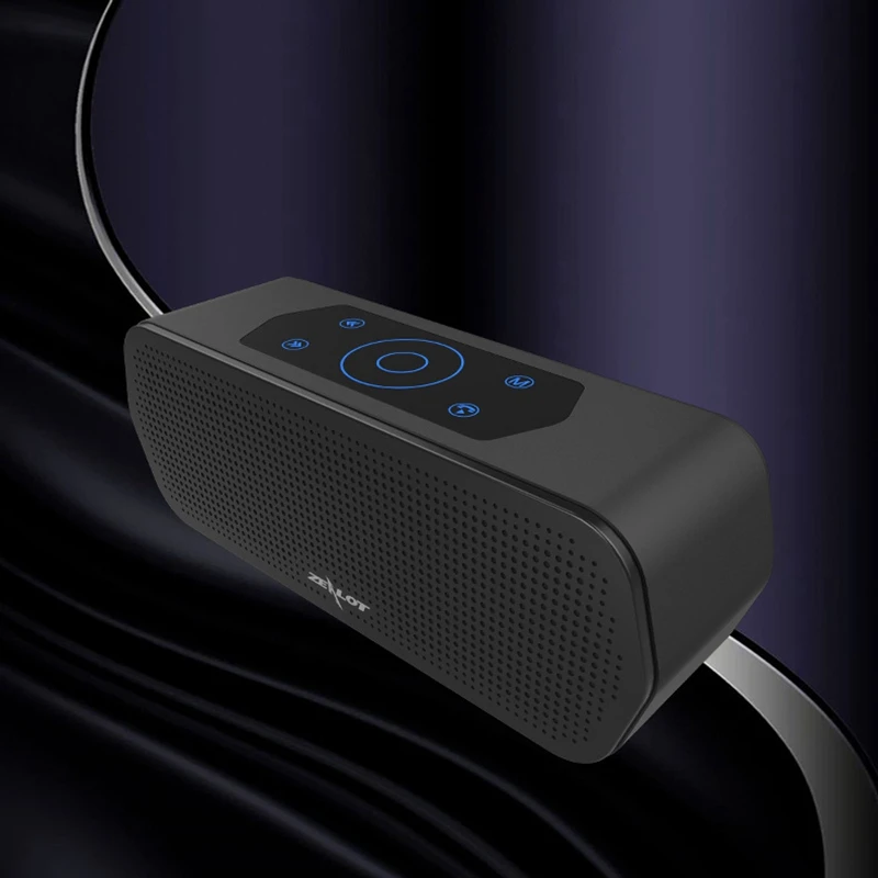 ABHU-ZEALOT S20 Bluetooth динамик сабвуфер портативный маленький динамик открытый мобильный телефон беспроводной аудио 3D стерео объемный звук