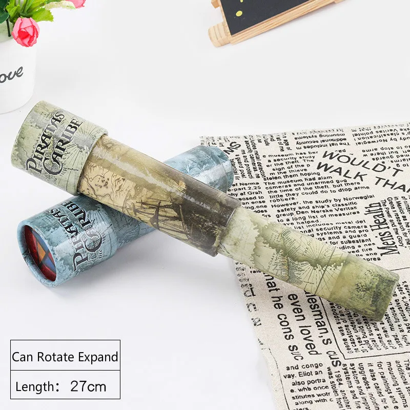 27CM Random 30 см 2/3 суставов магический мультфильм вращения классический калейдоскоп Дети Необычные Раннее детство развивающие игрушки - Цвет: 27CM Random