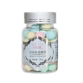 

Amino Acid Deep Cleansing Oil Control Moisturizing Volcanic Magma Beans Skin Care Face Washing Product