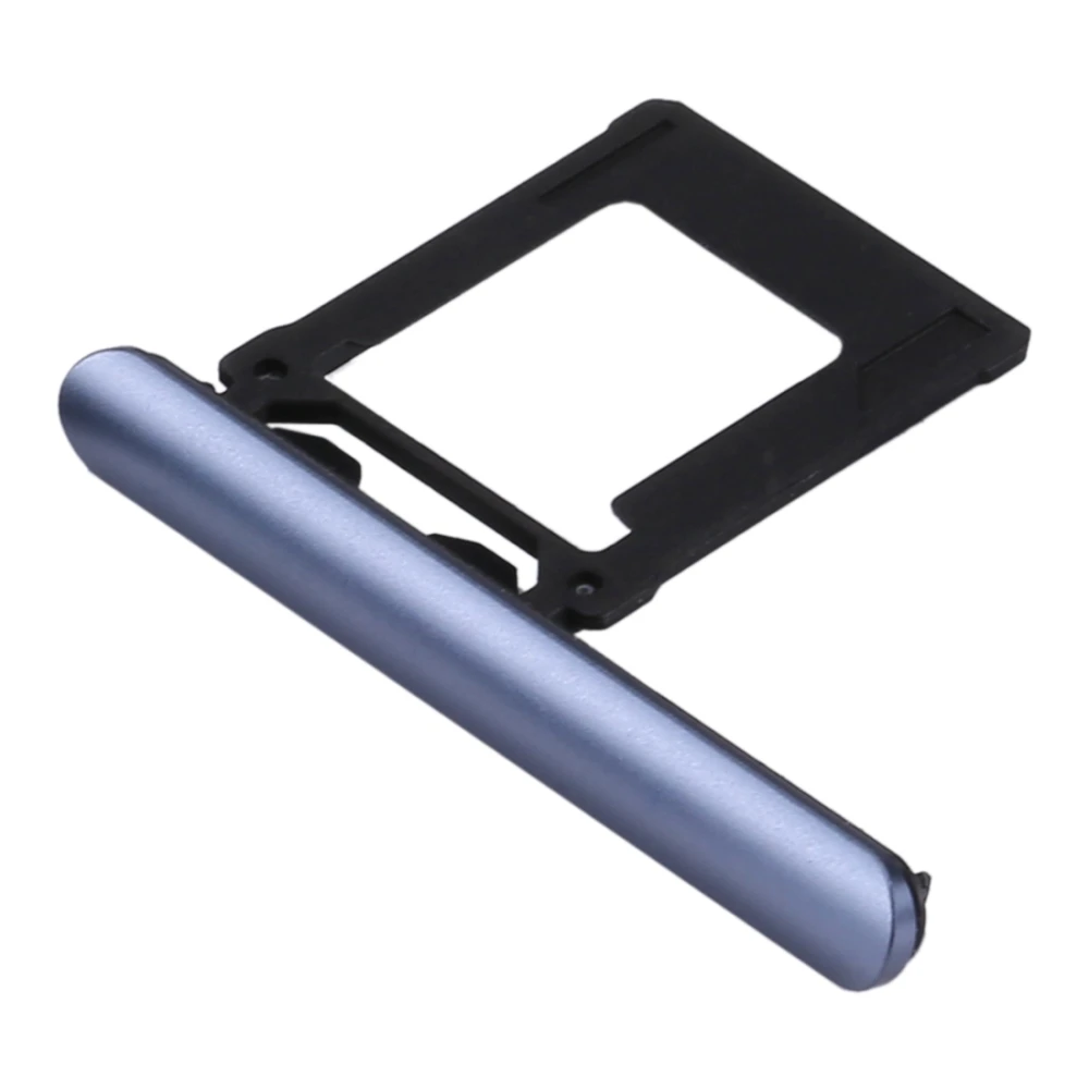 Синий Лоток для карт памяти Micro SD Замена слотов для sony Xperia XZ1 ремонт телефона Android - Цвет: Синий