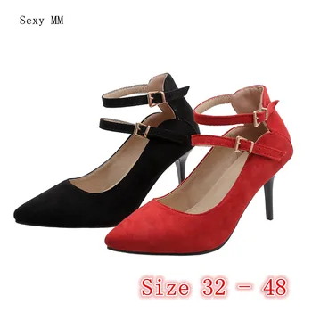 

Women High Heels Pumps High Heel Shoes Stiletto Woman Party Shoes Kitten Heels Plus Size 32 33 - 40 41 42 43 44 45 46 47 48