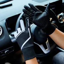 New Style Fall Winter Gloves for Men Plus Velvet Warm Outdoor Sports Cycling Gloves Non Slip Waterproof Defense Cold Ski Mittens