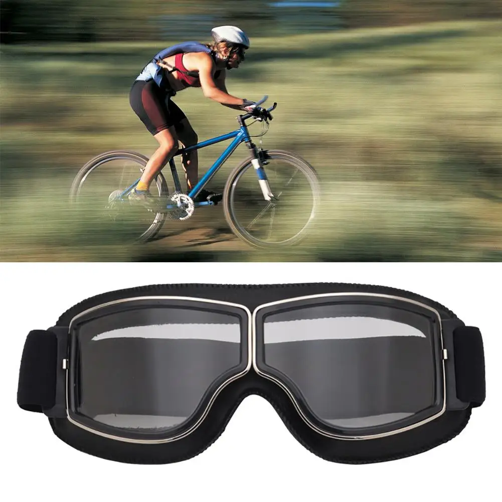Retro Outdoor Motocross Off-Road Riding Windproof Motorcycle Glasses Goggles | Спорт и развлечения