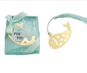 

25Pcs Baby Shower decoration gifts of Dolphin bookmark gifts for Baby Birthday Party Favors and Beach Wedding gifts for guests