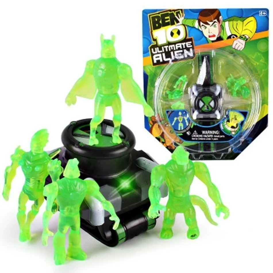 Ben 10 Ultimate Omnitrix часы стиль дети проецирующие часы Япония натуральная Ben10 часы игрушка наручные часы - Цвет: B