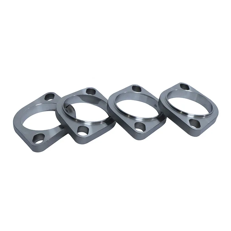 Exhaust pipe joint 1pcs car Accessories Universal stainless steel exhaust muffler flange exhaust pipe connection 51mm 63mm 76mm joint