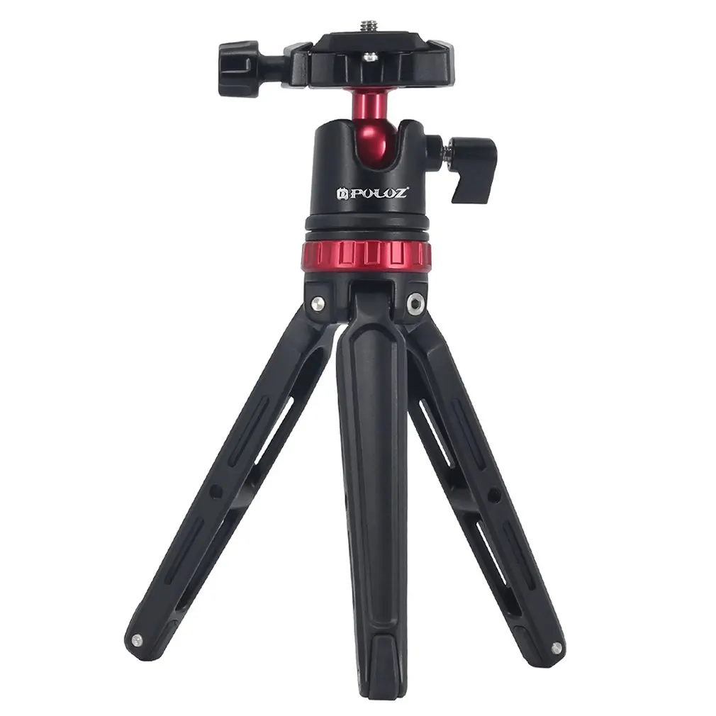 

PULUZ Pocket Mini Adjustable Metal Desktop Tripod Mount &360 Degree Ball Head for DSLR & Digital Cameras
