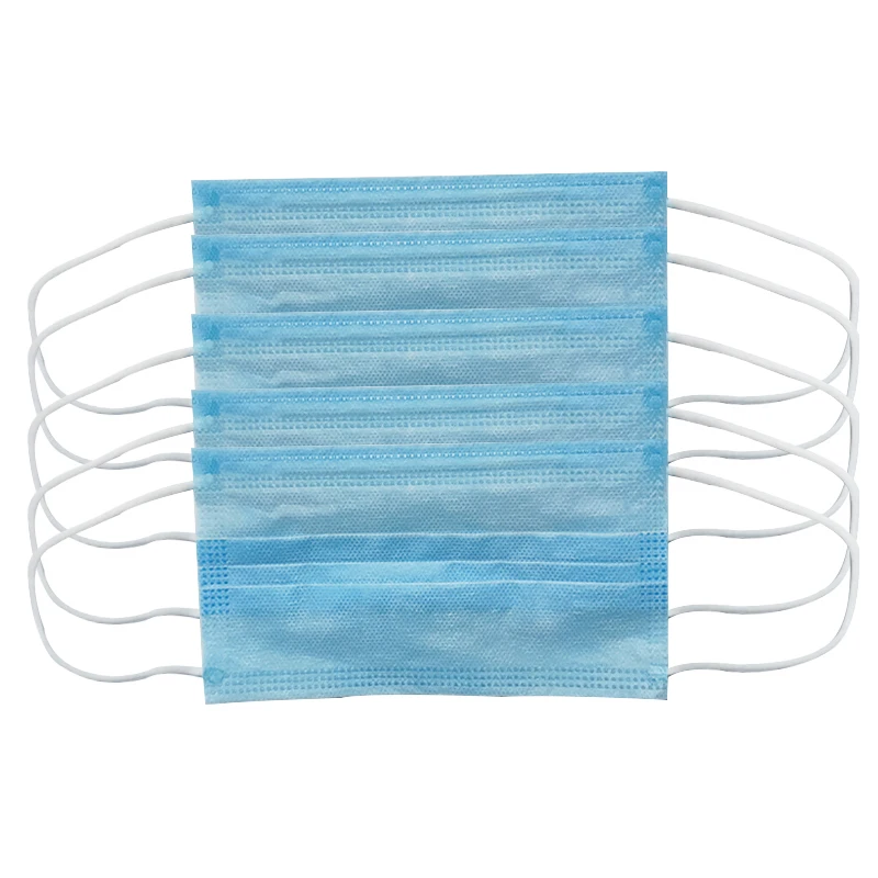 

Disposable Face Mask Anti Dust 3-Ply Non-Woven Civilian Mask Anti-Virus Anti Influenza Dustproof Anti Haze Face Mouth Masks